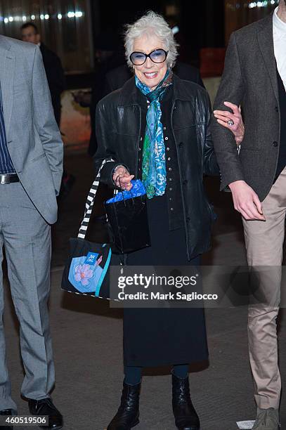 Artist Margaret Keane attends the "Big Eyes" New York Premiere at the Museum of Modern Art on December 15, 2014 in New York City.