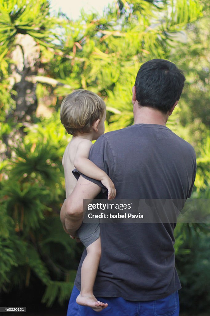 Father and son