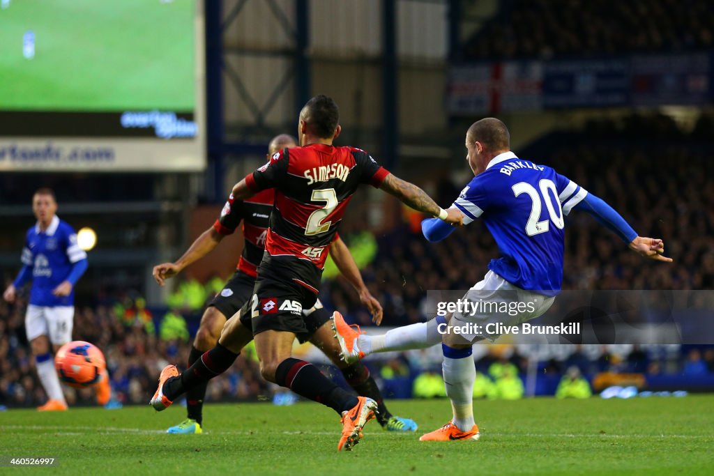Everton v Queens Park Rangers - FA Cup Third Round