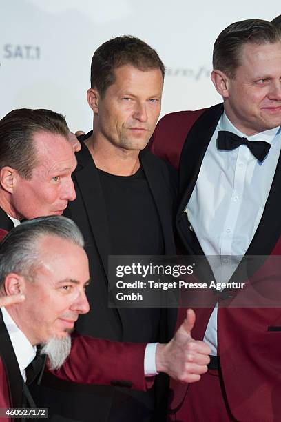 Til Schweiger attends the 'Honig im Kopf' Premiere at CineStar on December 15, 2014 in Berlin, Germany.