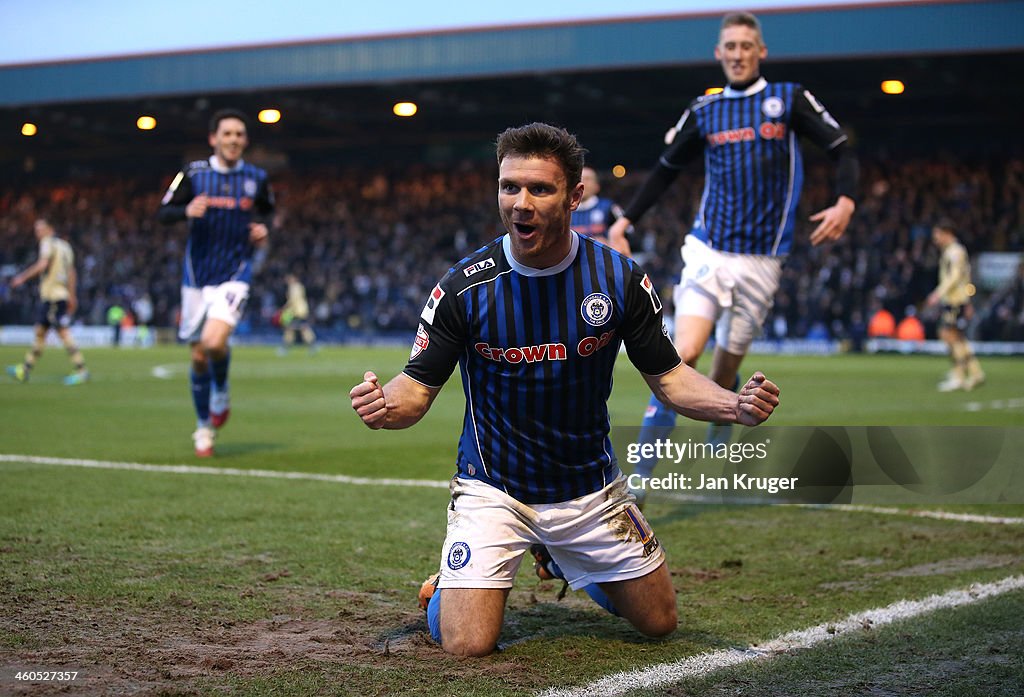 Rochdale v Leeds United - FA Cup Third Round