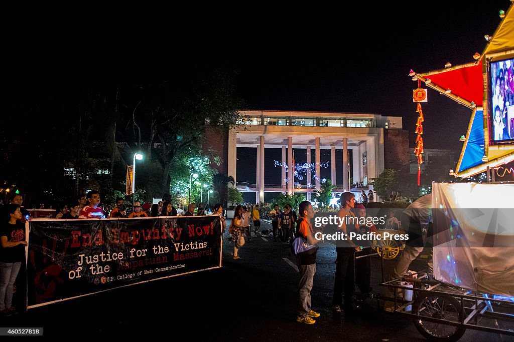 This is not a political rally, but the annual University of...