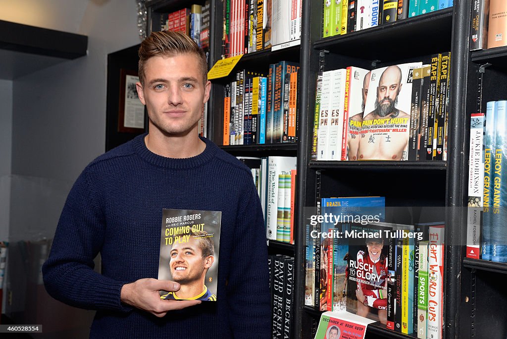 Robbie Rogers Book Signing For "Coming Out To Play"