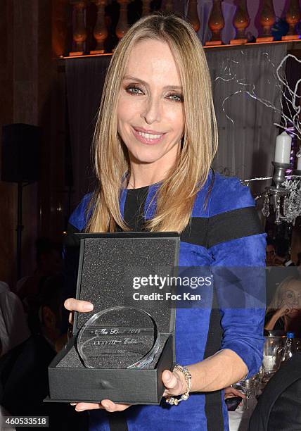 Best 2014 awarded Tonya Kinzinger attends 'The Best' Awards 2014 Ceremony At Salons Hoche on December 15, 2014 in Paris, France.