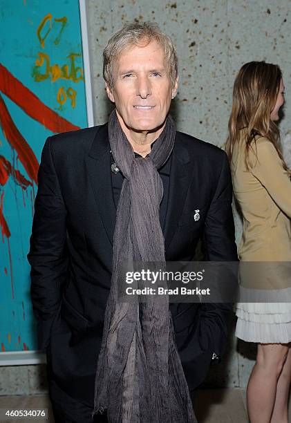 Michael Bolton attends the "Big Eyes" New York Premiere - After Party at Kappo Masa on December 15, 2014 in New York City.