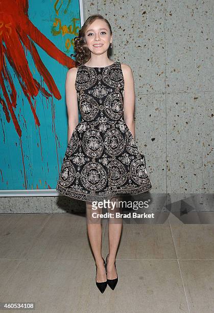 Madeleine Arthur attends the "Big Eyes" New York Premiere - After Party at Kappo Masa on December 15, 2014 in New York City.