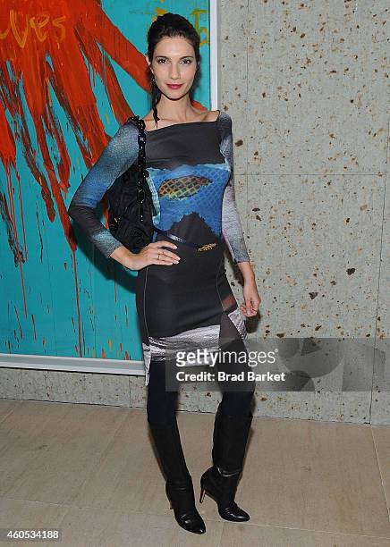 Teresa Moore attends the "Big Eyes" New York Premiere - After Party at Kappo Masa on December 15, 2014 in New York City.