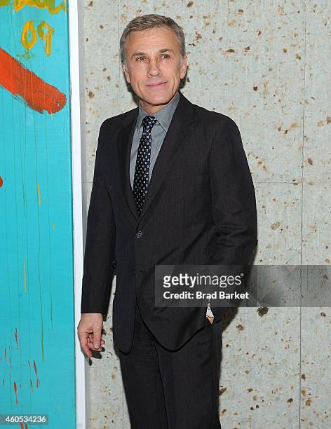Christoph Waltz attends the "Big Eyes" New York Premiere - After Party at Kappo Masa on December 15, 2014 in New York City.