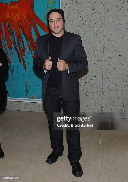 Director Tim Burton attends the "Big Eyes" New York Premiere - After Party at Kappo Masa on December 15, 2014 in New York City.