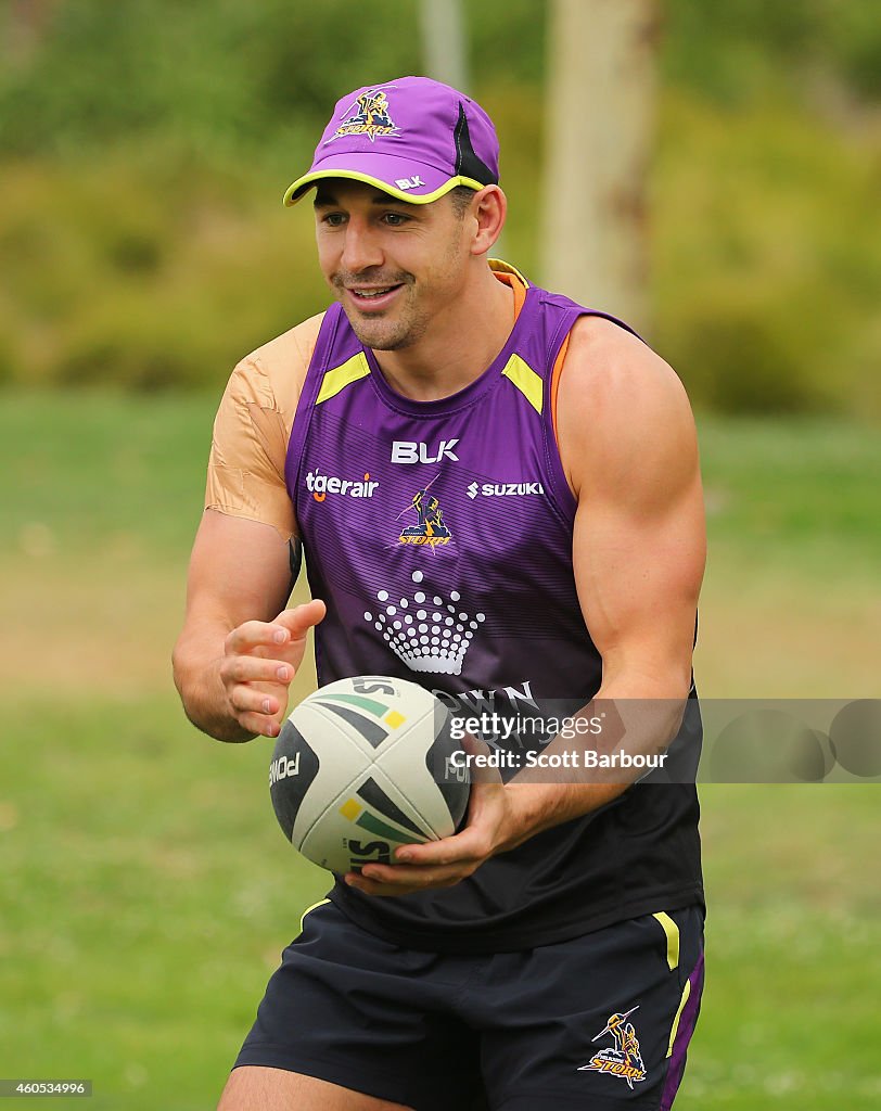 Melbourne Storm Media & Training Session