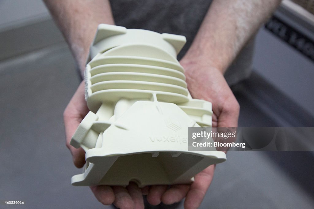 3D Automotive Component Manufacture At Voxeljet AG's Printing Plant