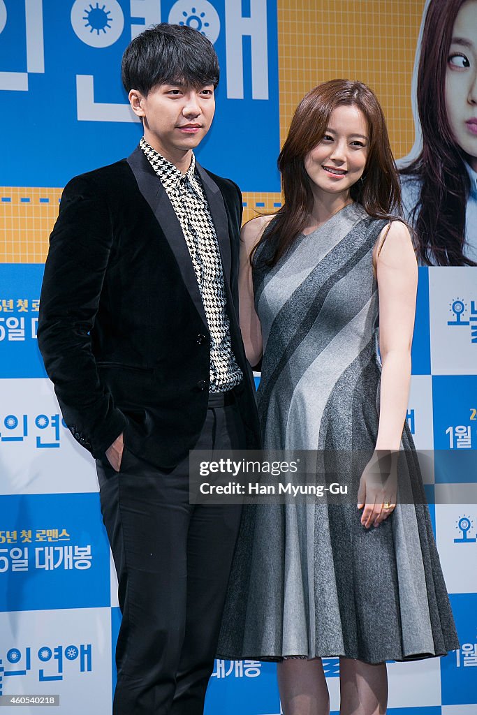 "Love Forecast" Press Conference In Seoul