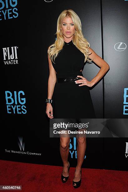 Model Victoria Silvstedt attends "Big Eyes" New York Premiere at Museum of Modern Art on December 15, 2014 in New York City.