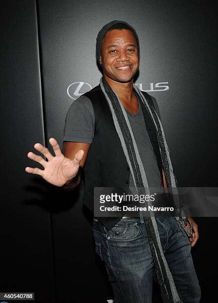 Actor Cuba Gooding Jr., attends "Big Eyes" New York Premiere at Museum of Modern Art on December 15, 2014 in New York City.