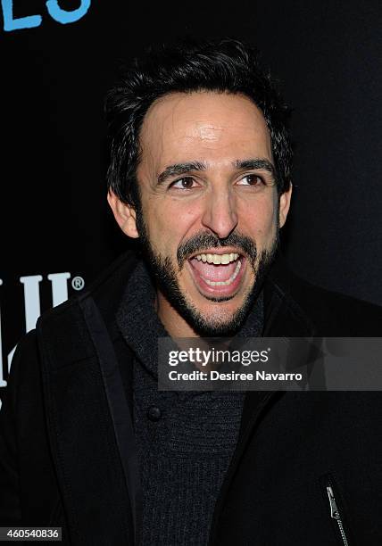 Amir Arison attends "Big Eyes" New York Premiere at Museum of Modern Art on December 15, 2014 in New York City.