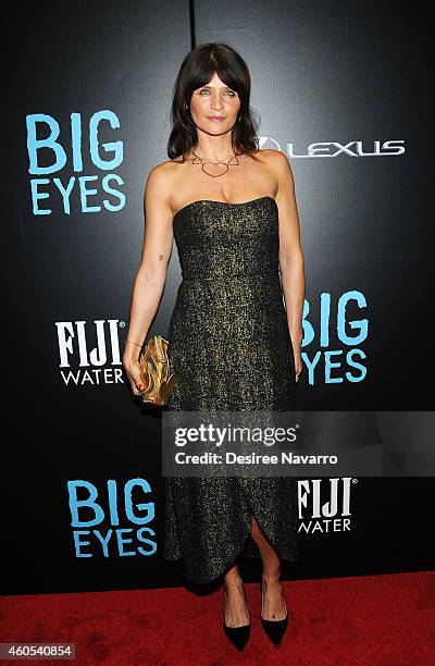 Model Helena Christensen attends "Big Eyes" New York Premiere at Museum of Modern Art on December 15, 2014 in New York City.