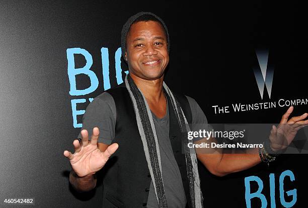 Actor Cuba Gooding Jr., attends "Big Eyes" New York Premiere at Museum of Modern Art on December 15, 2014 in New York City.