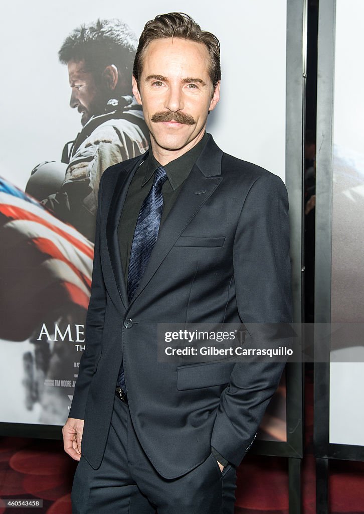 "American Sniper" New York Premiere - Inside Arrivals