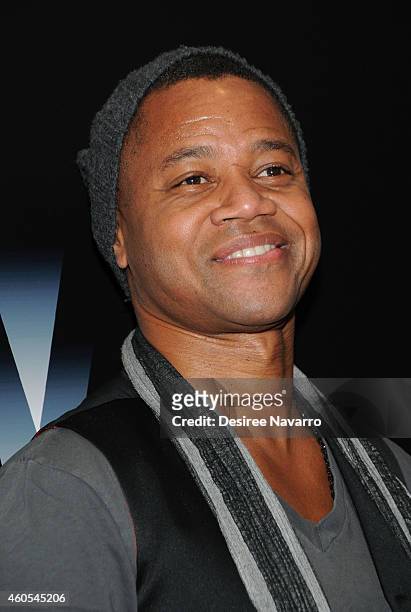 Actor Cuba Gooding Jr., attends "Big Eyes" New York Premiere at Museum of Modern Art on December 15, 2014 in New York City.