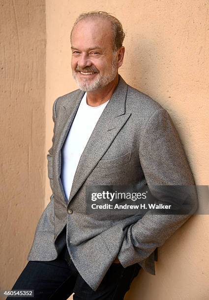 Actor Kelsey Grammer poses during a portrait session on day seven of the 11th Annual Dubai International Film Festival held at the Madinat Jumeriah...