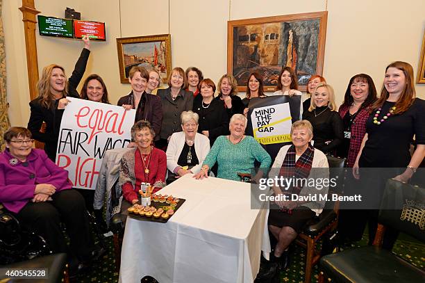 Dame Anne Begg MP, Jane Bruton, Editor-in-Chief at Grazia Magazine, Victoria Harper, Yvette Cooper MP, Emma Reynolds MP, Harriet Harman MP, Sarah...