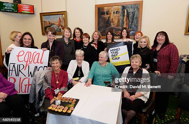 Victoria Harper, Yvette Cooper MP, Emma Reynolds MP, Harriet Harman MP, Sarah Champion MP, Isla Blair, Sophie Stanton, Gloria De Piero MP, Gemma...