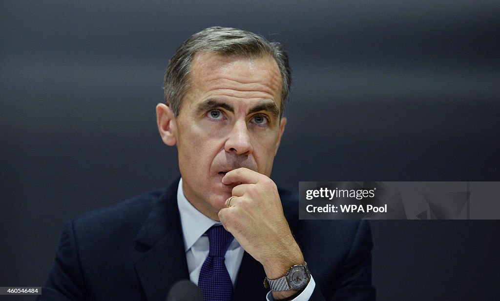 Governor Mark Carney Presents Bank of England's Financial Stability Report