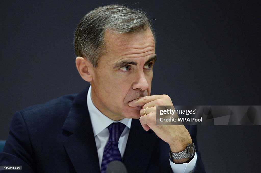Governor Mark Carney Presents Bank of England's Financial Stability Report