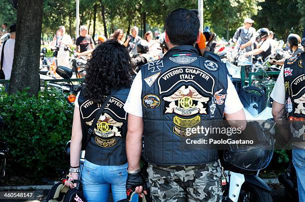 Harley-Davidson 110th アニバーサリー　ロンT WHT XL 684 Harley Davidson 110th Anniversary Stock Photos and High-Res