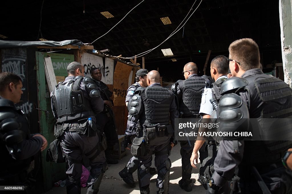 BRAZIL-FAVELA-EVICTION