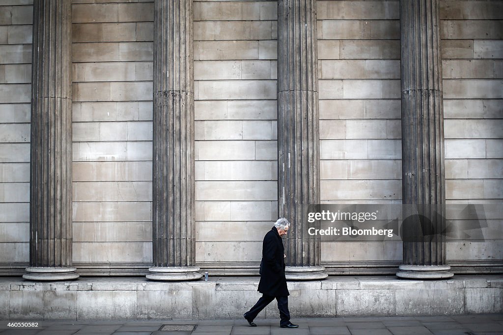 Bank Of England As Central Bank Releases Stress Test Results