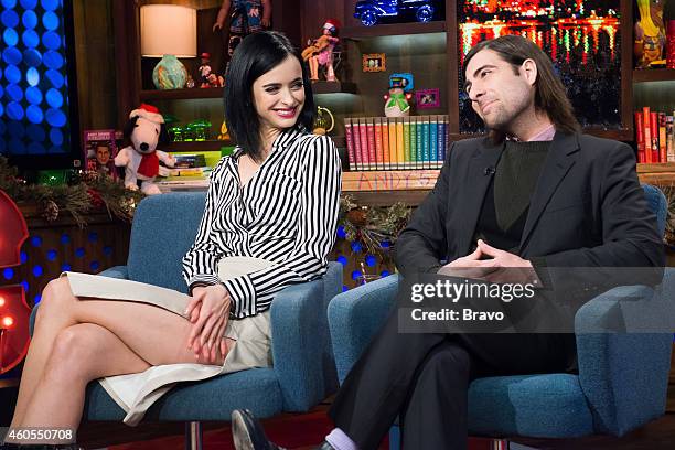 Pictured : Krysten Ritter and Jason Schwartzman --