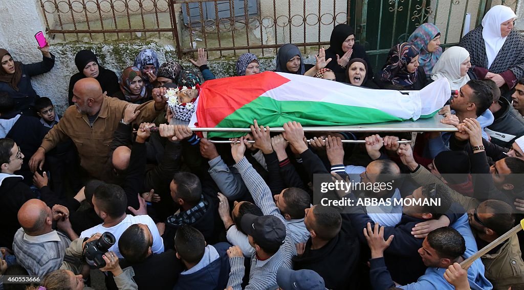 PALESTINIAN-ISRAEL-CONFLICT-FUNERAL