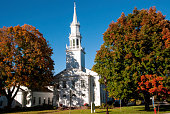 Classic New England Church in Avon Connecticut