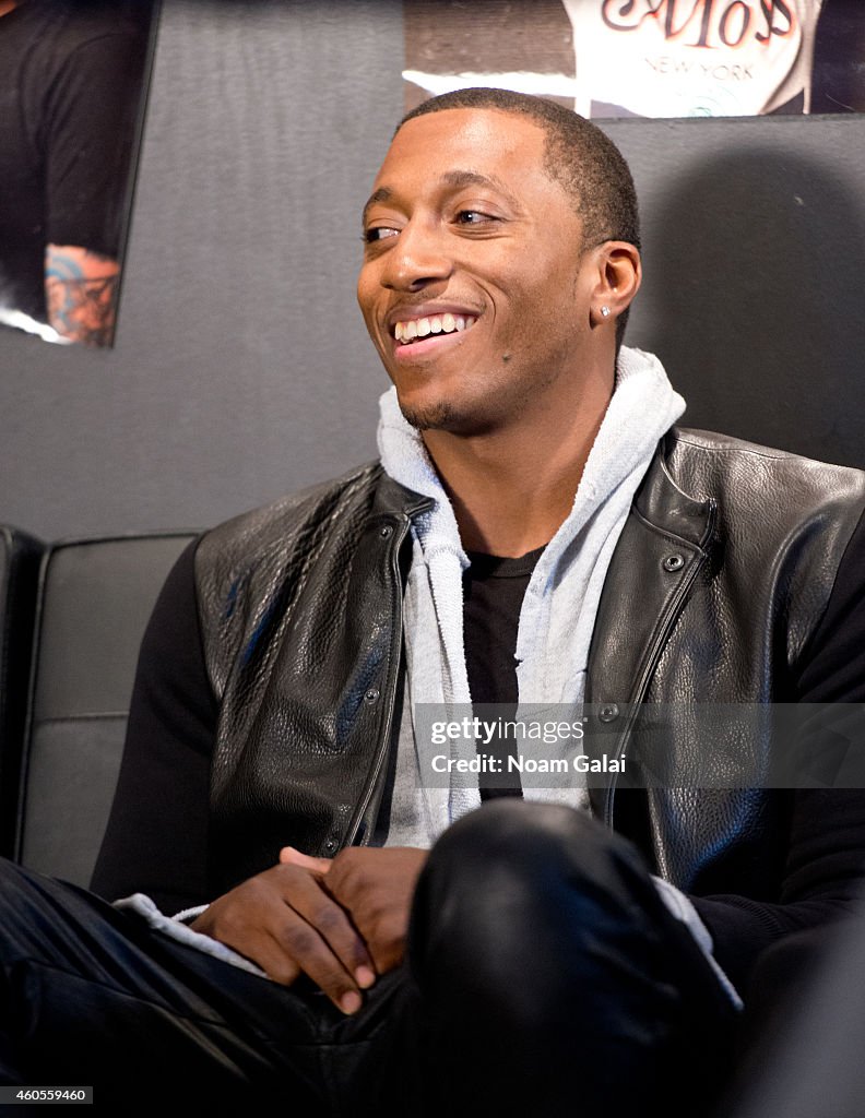 Lecrae Stops By Music Choice To Receive The MC 100 Game Changer Award