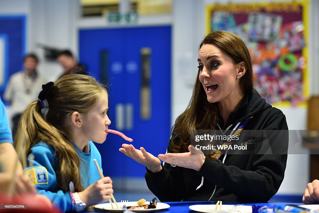 Catherine, Duchess of Cambridge, Visits 23rd Poplar Beaver Scout Colony