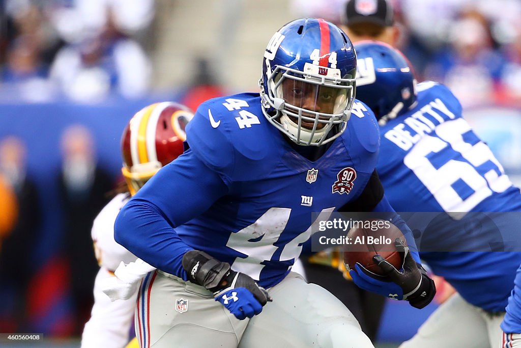 Washington Redskins v New York Giants