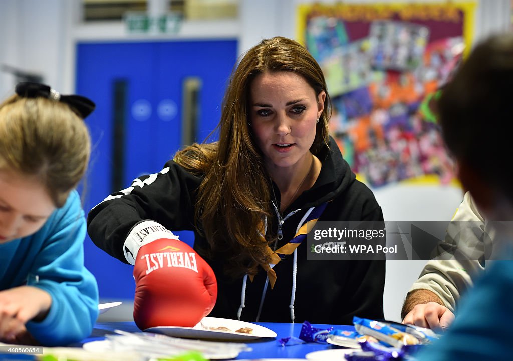 Catherine, Duchess of Cambridge, Visits 23rd Poplar Beaver Scout Colony