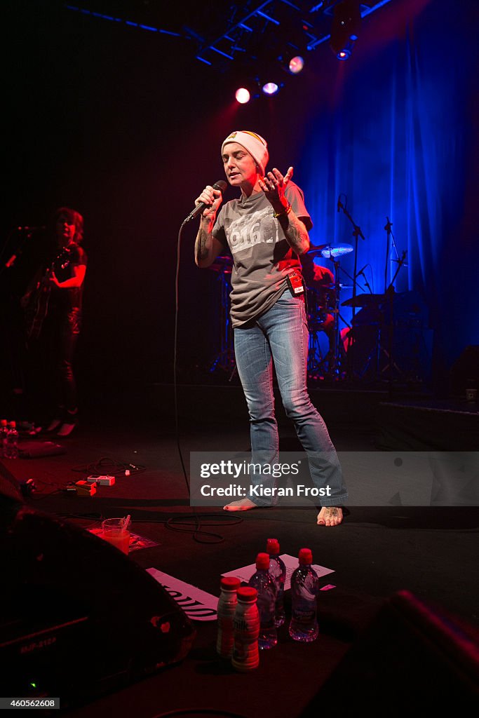 Sinead O'Connor Performs At Vicar Street In Dublin