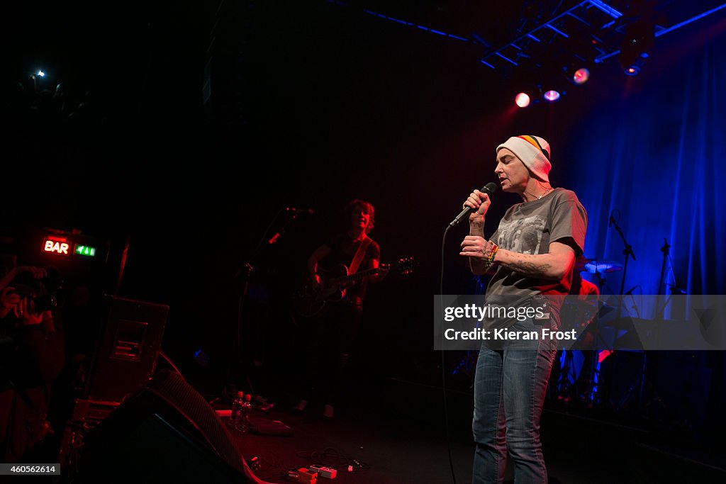 Sinead O'Connor Performs At Vicar Street In Dublin