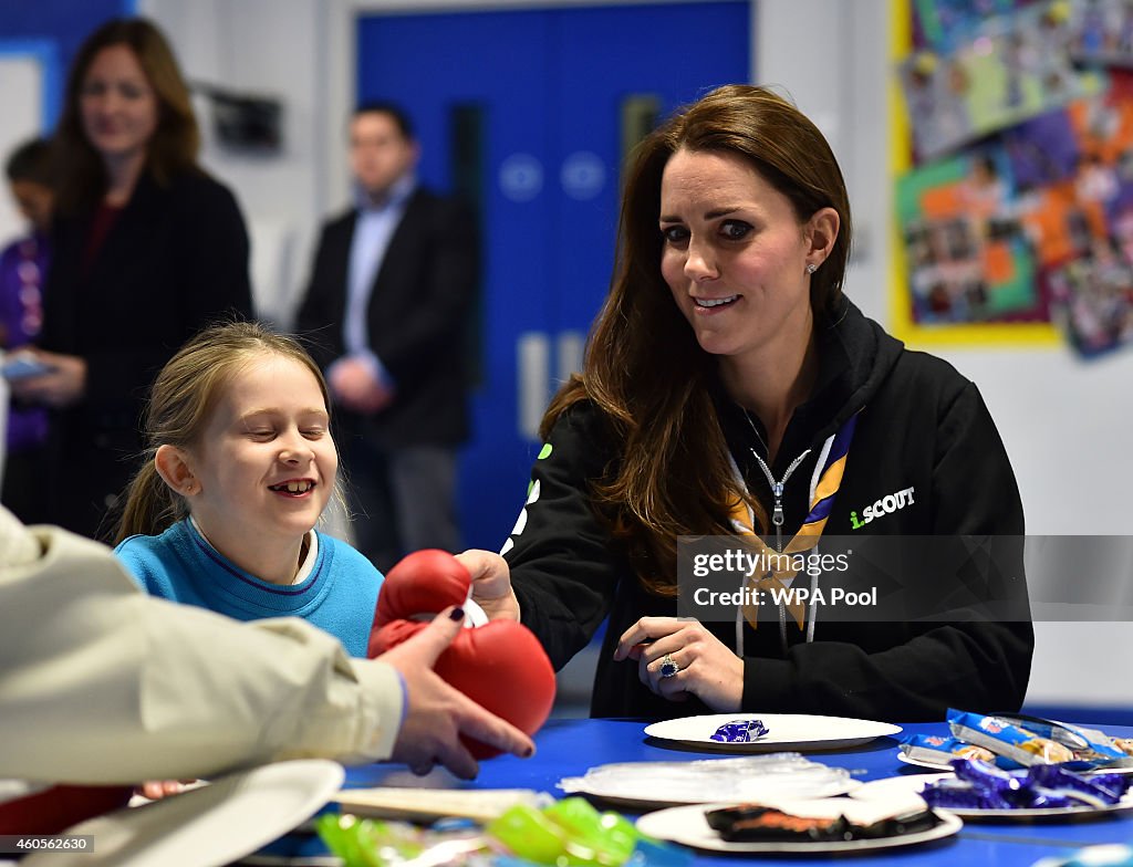 Catherine, Duchess of Cambridge, Visits 23rd Poplar Beaver Scout Colony