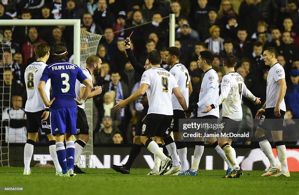 Derby County v Chelsea - Capital One Cup Quarter-Final