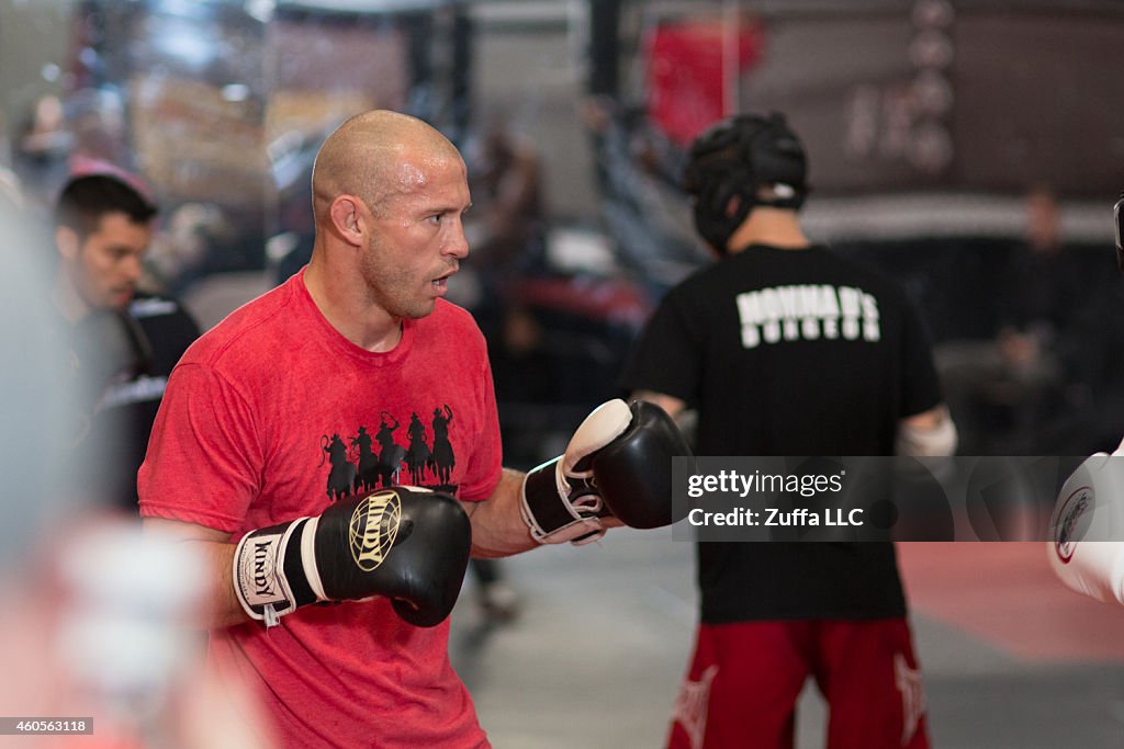 Donald Cerrone & Jon Jones Media Workout