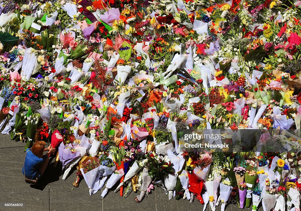Sydney Pays Respect To Victims After 16 Hour Siege