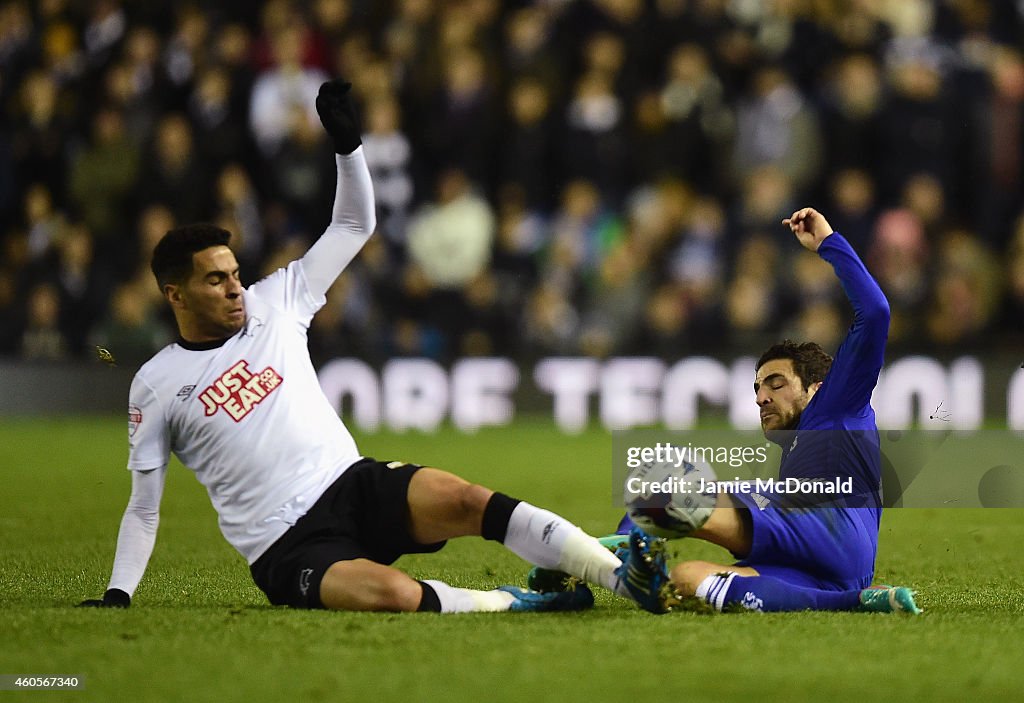 Derby County v Chelsea - Capital One Cup Quarter-Final