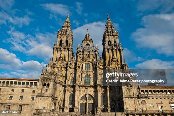 cathedral of santiago de compostela - cathedral stock pictures, royalty-free photos & images