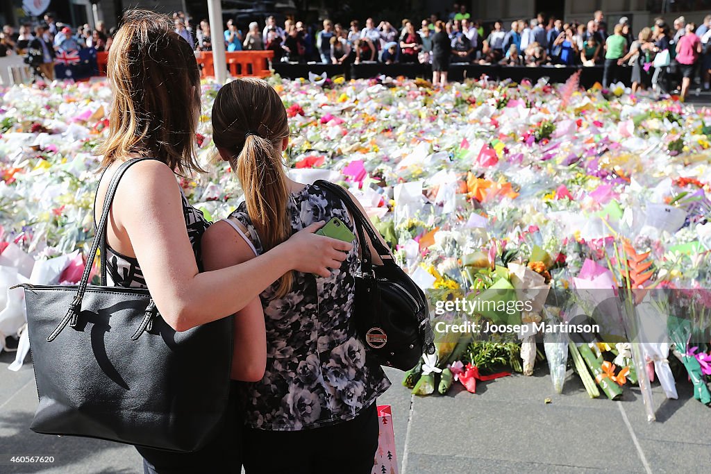 Sydney Pays Respect To Victims After 16 Hour Siege