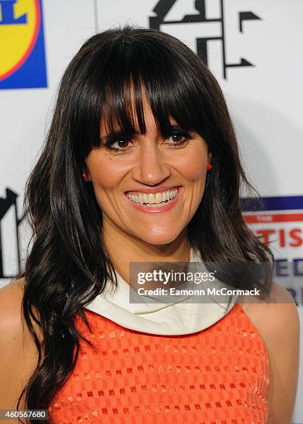 Nina Conti attends the British Comedy Awards at Fountain Studios on December 16, 2014 in London, England.