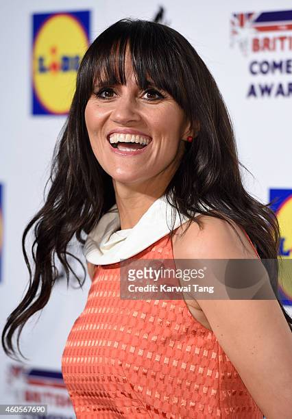 Nina Conti attends the British Comedy Awards at Fountain Studios on December 16, 2014 in London, England.