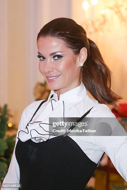 Former Miss Austria Carmen Stamboli attends the Energy For Life Christmas Ball For Children at Hofburg Vienna on December 16, 2014 in Vienna, Austria.